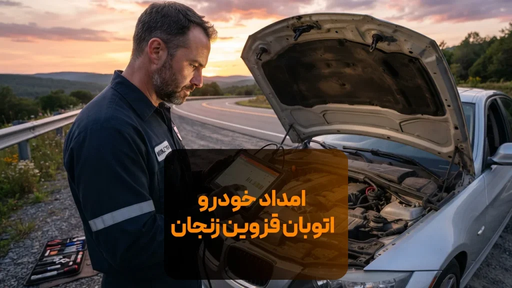 امداد خودرو اتوبان قزوین زنجان