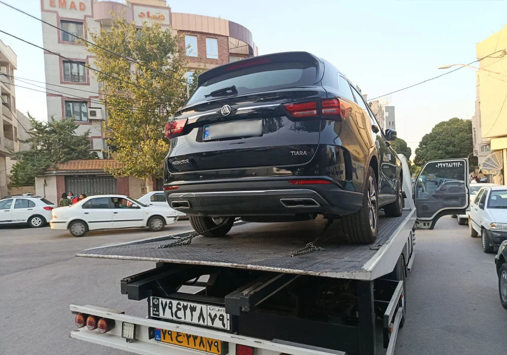 حمل خودروهای کارکرده توسط خودروبر قزوین